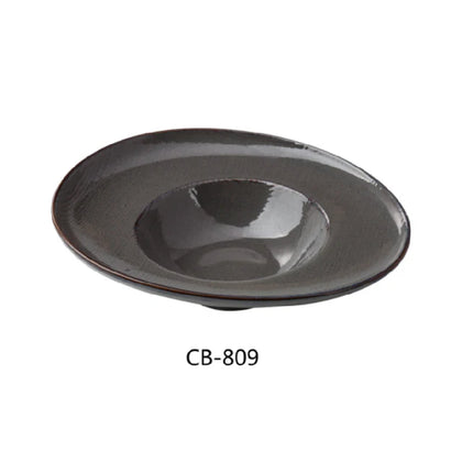 This Dessert Plate is designed for commercial food service environments, especially for dessert presentations and light appetizer servings. Crafted from durable material, this plate features a basket weave design that enhances visual appeal while maintaining practicality. Its 8.25 inches in width provide ample space for plated desserts, making it suitable for restaurants, cafes, and catering operations aiming for an elevated aesthetic and functional reliability in kitchen workflows.