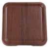 Square Tray features a stylish wood grain finish crafted from durable melamine, combining elegance with long-lasting strength. Its raised foot design adds stability and a refined touch, making it perfect for both restaurant and home settings. Dishwasher safe and eco-friendly, this tray offers reliable performance while supporting sustainable choices. Elevate your dining experience with versatile, easy-to-clean dinnerware.