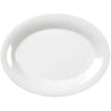 EcoQuality Oval Platter in stylish white color, ideal for serving vegetables, cold cuts, fresh greens or Asian appetizers. Made from durable and reliable melamine, this dinner plate is popular for being unbreakable and affordable at the same time. Thanks to the stylish Milestone collection, these platters will perfectly fit in any cafes, restaurant or catering events. Elevate your dining experience with these high quality affordable restaurant dinnerware.