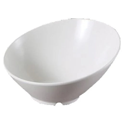 EcoQuality Sheer Bowl, this stunning bowl boasts a modern and sleek design, with a round and slanted shape that is both elegant and functional. Made from high-quality melamine, this bowl is both durable and dishwasher safe, making it perfect for everyday use or special occasions. This bowl is perfect for serving everything from salads to side dishes. Elevate your dining experience with these high quality affordable restaurant dinnerware.