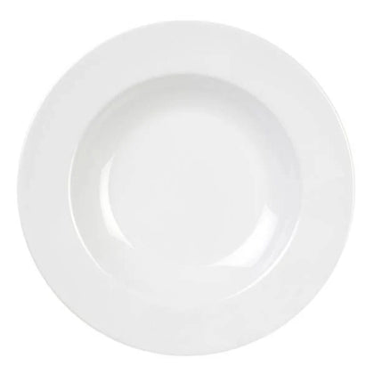 EcoQuality Pasta Bowl is made from durable and reliable melamine material. You can use these unique round bowls to serve such dishes like pasta, miso soup, noodles or salads. The bowl will perfectly fit any food-serving establishment design. Elevate your dining experience with these high quality affordable restaurant dinnerware.