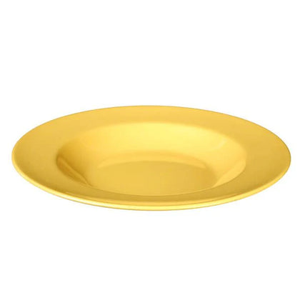 EcoQuality Pasta Bowl is made from durable and reliable melamine material. You can use these unique round bowls to serve such dishes like pasta, miso soup, noodles or salads. The bowl will perfectly fit any food-serving establishment design. Elevate your dining experience with these high quality affordable restaurant dinnerware.