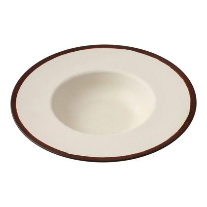 EcoQuality Dessert Plate is made from durable and reliable melamine material. You can use it for serving cakes, muffins or other dessert. This dessert plate is elegant in stylish design that will perfectly fit any restaurant environment. Elevate your dining experience with these high quality affordable restaurant dinnerware.