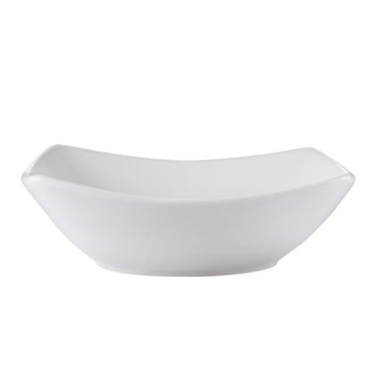 9-inch 32oz rectangular bowl with a stylish, break-resistant design ideal for serving pastas, salads, entrees, and more in restaurants, catering events, or at home