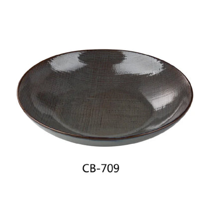 This pasta bowl features a basket weave pattern, providing a classic presentation for salads, sides, and appetizers. Its 24 Oz capacity makes it suitable for portion control and presentation consistency in restaurants, cafeterias, and catering operations. Made from durable material, it is both microwave and dishwasher safe, ensuring ease of use and routine maintenance for busy foodservice settings.