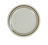 This Round Dinner Plate is a great and affordable restaurant tableware. It is made from durable and reliable melamine material, which makes the plate look like ceramics. You can use this stylish plate to serve any dish you want. For example, you can use it for serving breads, salads, side dishes, appetizers or hot meals. The Sesame collection features brown banded rim designs, making this a versatile melamine option for restaurants.