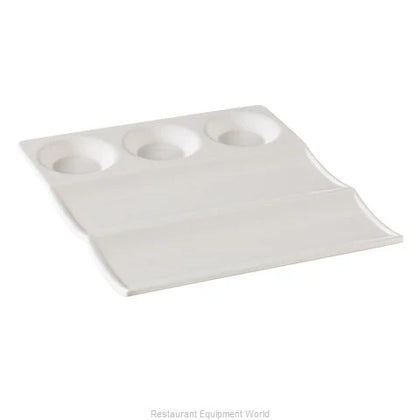 EcoQuality Compartment is a practical, stylish and reliable choice for anyone who loves to entertain. Whether you're serving up a hearty dinner or simply enjoying a snack, this plate is sure to impress. This plate is designed to withstand high temperatures and harsh chemicals, ensuring that it remains in great condition even after multiple washes with 9 inches long by 8 inches wide. Elevate your dining experience with these high quality affordable restaurant dinnerware.