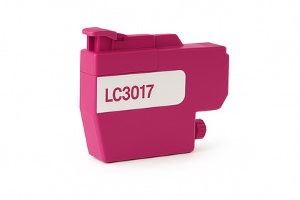 Magenta LC3017 Compatible Ink Cartridge for Brother Printer