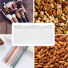 EcoQuality resealable clear snack size food storage bags 6.5x3.5 inches