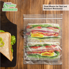 EcoQuality Resealable Clear Food Storage Bags Portion 8x3.87 Inches
