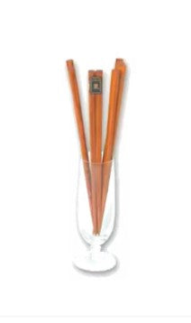  Pack of five pairs of 9-inch teak chopsticks, reusable and ideal for everyday dining or special occasions.