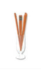 Pack of five pairs of 9-inch teak chopsticks, reusable and ideal for everyday dining or special occasions.