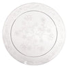 D' Vine Clear Plates – Elegant disposable plastic plates in 6.25