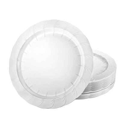 Elegance Round Pearl Plate and Bowl – 9