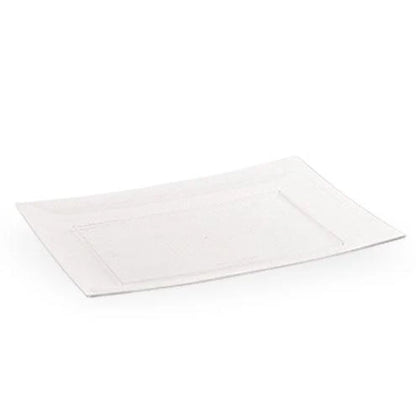 Rectangles Clear Plate in 11.75
