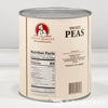#10 sweet peas 4 sieve pack of 6 small tender peas ideal for side dishes soups and bulk food service use
