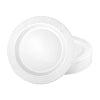 Pebbled Premium Pearl Plates in 10-inch, 9-inch, and 7-inch sizes. Elegant, durable, and reusable tableware. Ideal for weddings, catering, parties, and home use. BPA-free and perfect for any meal