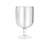 9oz Acrylic Short Stem Wine Glass for Stylish Wine Serving at Events and Parties