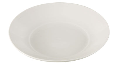 Salad Plate AC-413 is a stylish and durable addition to any table setting. Made from high-quality porcelain with a smooth glaze finish, it offers excellent resistance to mechanical damage and temperature changes. Its super white design enhances food presentation, making it ideal for serving salads, pasta, or hot meals. Perfect for fine-dining restaurants, catered events, outdoor dining areas, and hotels, this plate combines elegance with practicality.