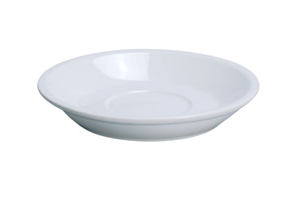 Yanco Saucer AC-57 is designed to pair seamlessly with the AC-56 cappuccino cup, creating an elegant and functional set for any dining occasion. Made from high-quality porcelain with a super white finish, this saucer enhances the presentation of specialty coffee drinks while providing a stable surface to catch drips and hold spoons. Its durable construction makes it a perfect choice for cafes, restaurants, and catered events. For added convenience, this saucer is dishwasher, oven, and microwave safe.