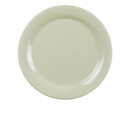 Yanco Round Dinner Plate AD-107 is a great and affordable restaurant tableware. It is made from durable and reliable melamine material, which makes the plate look like ceramics. You can use this stylish plate to serve any dish you want. For example, you can use it for desserts, sushi, or serving hot meals. The Ardis collection has an elegant and stylish design. Performed in classic white color, it will perfectly fit any restaurant environment. 