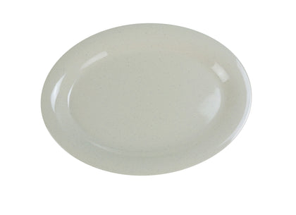 Yanco Oval Platter AD-216 is a perfect solution for your food-serving establishment. Performed in stylish ivory color, it can be used for serving vegetables, cold cuts, fresh greens or Asian appetizers. Manufactured from durable and reliable melamine, this dinnerware is popular for being unbreakable and affordable at the same time. Thanks to the stylish Ardis collection, these platters will perfectly fit any establishment design. They will always look nice in your cafe, restaurant or catering events. 