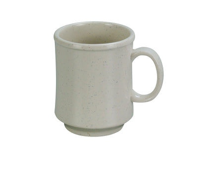 Yanco Coffee Mug AD-908 is a unique and affordable restaurant drinkware. Made from the long-lasting and high-quality melamine material these mugs look like ceramics. You can serve any cold or hot drinks in these cups - coffee, tea, cocoa, etc. These mugs will perfectly fit any establishment design. Thanks to the appearance, they will always look stylish in your cafeteria, restaurant or catering events. The popular volume and sizes of the mug allow you to easily serve the right amount of drink.