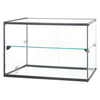 ADCG-2216/ADCG-3616, 2-Tier, Tempered Glass, Alu Frame, Rear Open Ambient Display Case