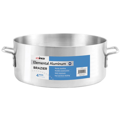 ALB-15 to ALB-40 - 15–40 Qt, 4mm Heavy-Duty Build Elemental Aluminum Brazier
