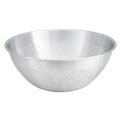 ALO-12 & ALO-16 - 12 & 16 Qt Aluminum Chinese-Style Colanders, No Handle or Base