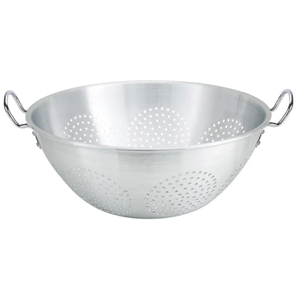 ALO-16H - 16 Qt Capacity Aluminum Colander w/ Handles, No Base