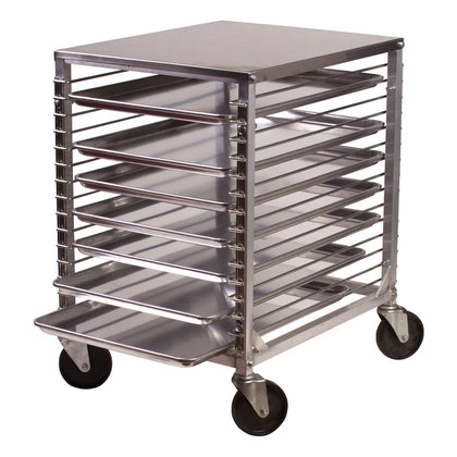 ALRK-15, 15-Tier Aluminum Half-Height Sheet Pan Rack, NSF, EA