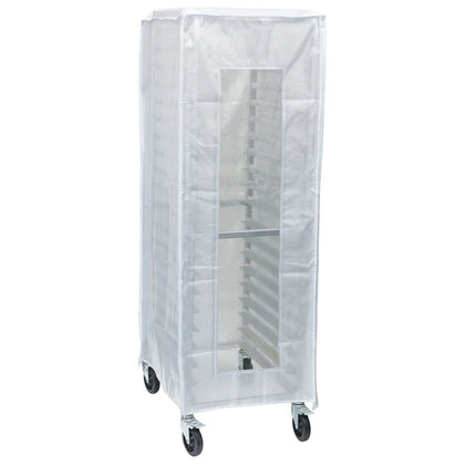ALRK-20-HC - 23x28x62, Translucent White, Heavy Duty Sheet Pan Rack Cover
