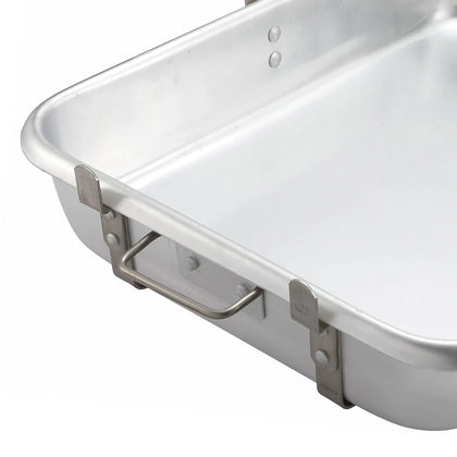 ALRP-1824L, Alu Straps & Lugs Roast Pan