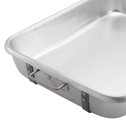 ALRP-1824 - Aluminum Roast Pan w/Straps