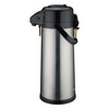 AP-535, 3 Liter Airpot Beverage 24hr Hot Coffee Dispenser with Push Button, Stainless Steel