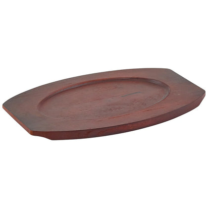 APL-10UL-12UL Wooden Underliner for Aluminum Sizzle Platter