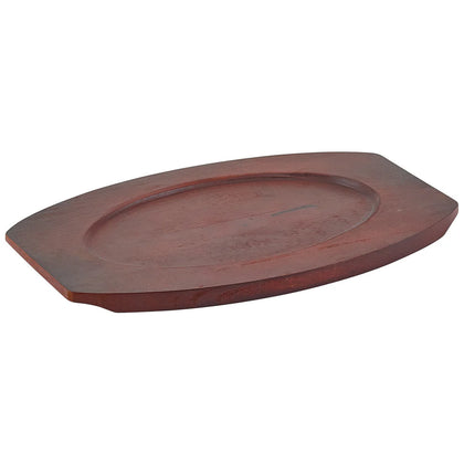 APL-10UL-12UL Wooden Underliner for Aluminum Sizzle Platter