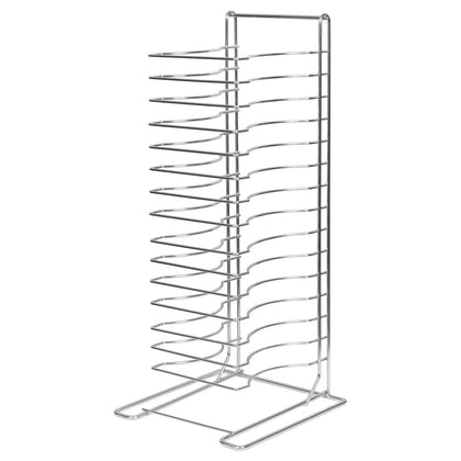 APZT-1015, 15 Slots Chrome Plated Pizza Rack
