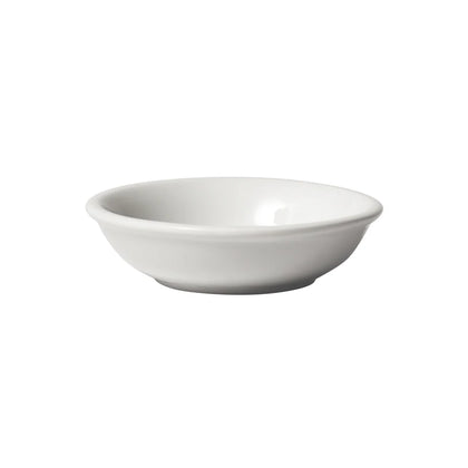 ASD-15 to ASD-4, 1.5–4 oz, 6 Doz/Case White Porcelain Round Sauce Dishes
