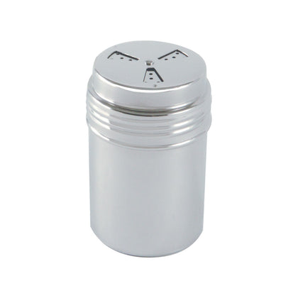Adjustable 8 oz dredge made from 18/8 stainless steel, durable and rust-resistant kitchen tool for precise scooping and portioning of dry ingredients; ideal for chefs and home cooks; packed 96 each per case.