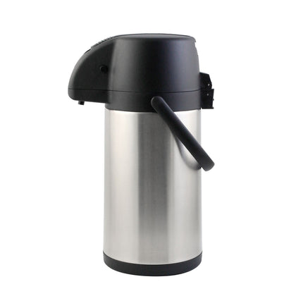 Airpot SS Lined Lever Top 2.5L – Durable, high-quality airpot with stainless steel lining and easy-to-use lever top, perfect for hot and cold beverages.