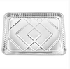 Aluminum half-size cookie sheet with non-stick coating, perfect for baking large batches of cookies, roasting vegetables, and ensuring even heat distribution for consistent results.