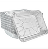 Aluminum half-size deep pan with lid for baking, roasting, and storing, offering even heat distribution, secure lid for freshness, and durable, easy-to-clean design