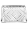 Aluminum half-size cookie sheet, durable baking pan for even heat distribution, ideal for baking cookies, pastries, and treats. Non-stick surface for easy cleanup and everyday use.