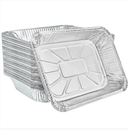 Aluminum Half-Size Shallow Extra Heavy-Duty Pan