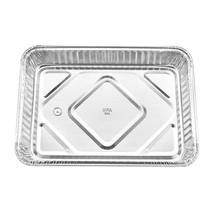 Durable Aluminum Oblong Cake Pan for baking cakes, brownies, casseroles, and layered desserts with even heat distribution and consistent results.