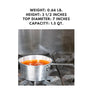 Set of 12 aluminum sauce pans, 1 1/2 quart size, perfect for cooking and meal preparation.
