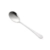 Auspicious Solid Spoon 11.5 inch, extra heavyweight 18/8 stainless steel, solid bowl for serving thick dishes, polished finish, professional grade utensil, packed 10 dozen per case
