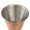 BAJ-7AC to BAJS-6CS - 18/8 SS, Antique/Crafted Steel Finish After 5™ Jiggers & Strainers